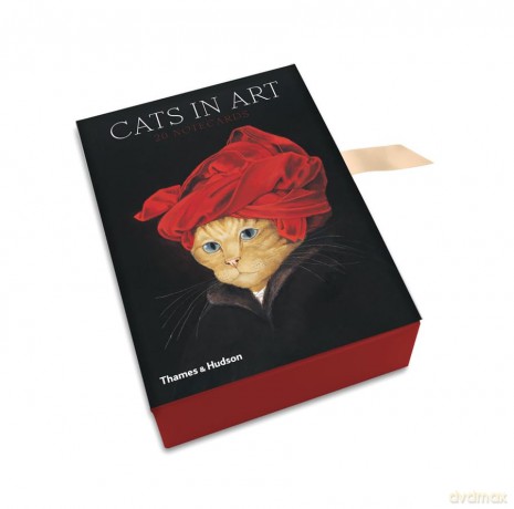 Cats in Art: Box of 20 Notecards - Susan Herbert [KSIĄŻKA]