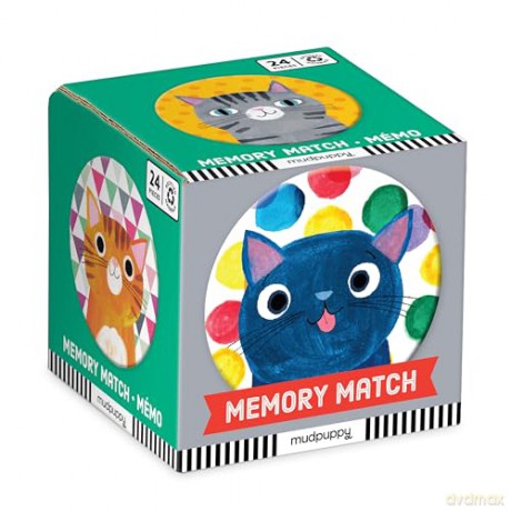 Cat's Meow Memory Match - Mudpuppy [KSIĄŻKA]