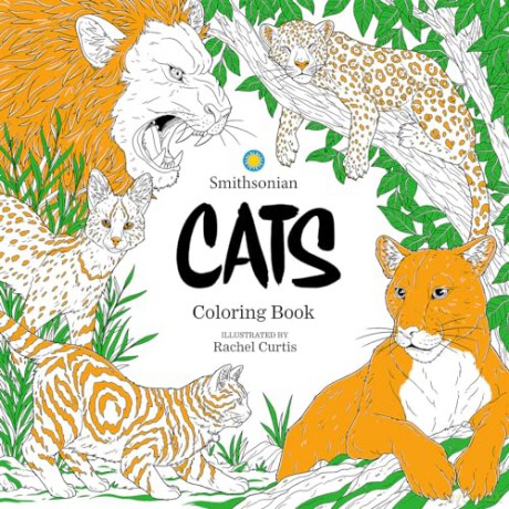 Cats: A Smithsonian Coloring Book - Rachel Curtis [KSIĄŻKA]