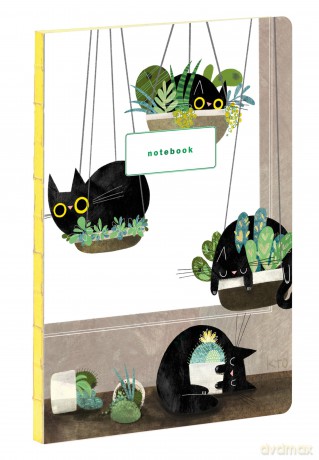 Caturday: A5 Notebook - Karen Obuhanych [KALENDARZ]