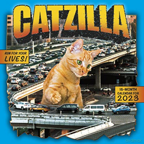 Catzilla 2023 Calendar (WALL 16 MONTH) - Fransdita Muafidin [KALENDARZ]
