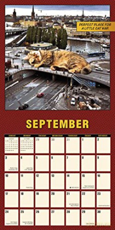 Catzilla 2023 Calendar (WALL 16 MONTH) - Fransdita Muafidin [KALENDARZ]