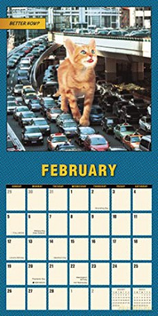 Catzilla 2023 Calendar (WALL 16 MONTH) - Fransdita Muafidin [KALENDARZ]