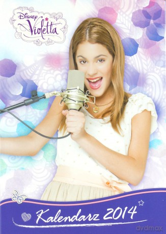 Kalendarz książkowy Disney Violetta 2014 (Pamiętnik) [KSIĄŻKA]