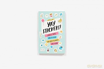 Celebrate Today: Yay Stickers!: Labels, Tapes, and Stickers for Your Planner and More - Jessica MacLeish [KSIĄŻKA]