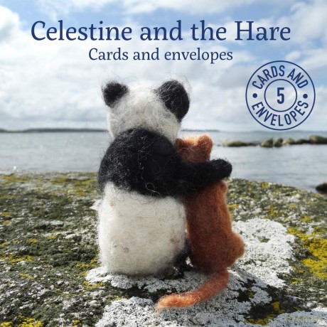 Celestine and the Hare Mixed Card Pack - Karin Celestine [KSIĄŻKA]