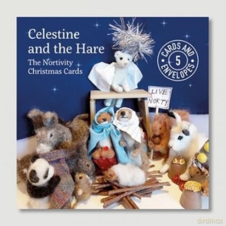 Celestine and the Hare: Christmas Card Pack - Karin Celestine [KSIĄŻKA]