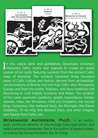 Celtic Healing Oracle: 64 Cards and Guidebook - Rosemarie Anderson [KSIĄŻKA]