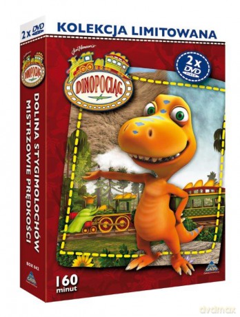 Dinopociąg: Dolina Stygimolochów / Mistrzowie prędkości [BOX] [2DVD]