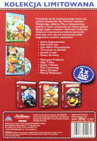 Dinopociąg: Dolina Stygimolochów / Mistrzowie prędkości [BOX] [2DVD]