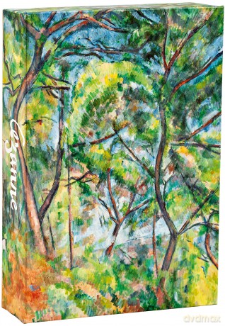 Cezanne Landscapes FlipTop Notecards (Fliptop Notecard Box) - Paul Cezanne [KSIĄŻKA]