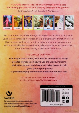 Chakra Wisdom Oracle Cards: The Complete Spiritual Toolkit for Transforming Your Life - Tori Hartman [KSIĄŻKA]