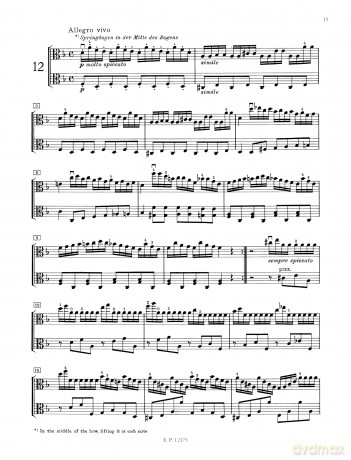 Charles Dancla-Etudes(15) Opus 68-2 Violas - Charles Dancla [KSIĄŻKA]