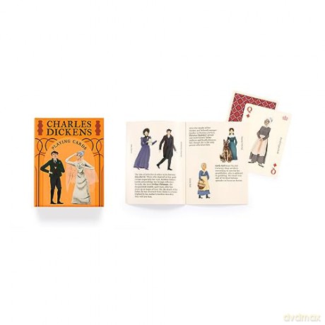 Charles Dickens Playing Cards - John Mullan [KARTY]