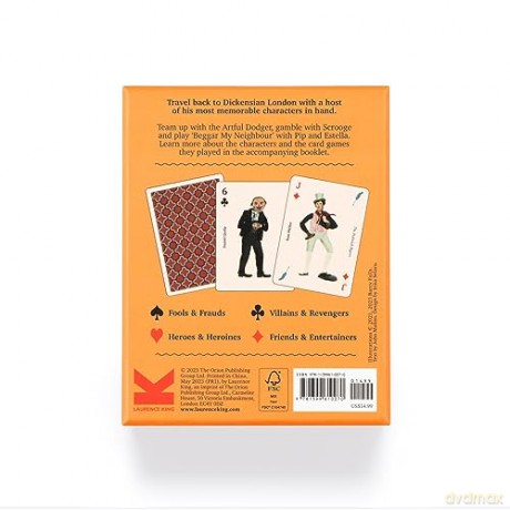Charles Dickens Playing Cards - John Mullan [KARTY]