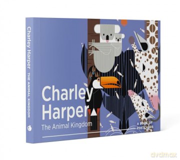 Charley Harper the Animal Kingdom Book of Postcards - Pomegranate [KSIĄŻKA]