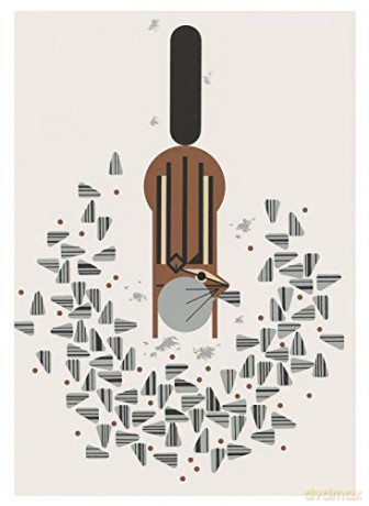 Charley Harper the Animal Kingdom Book of Postcards - Pomegranate [KSIĄŻKA]