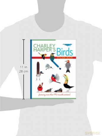 Charley Harper's Birds Sticker Book - Charley Harper [KSIĄŻKA]