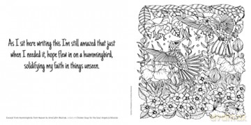 Chicken Soup for the Soul: Angels and Miracles Coloring Book: An Uplifting Coloring Book: With Chicken Soup for the Soul Stories of Hope, Answered Prayers and Divine Intervention - Amy Newmark [KSIĄŻKA]