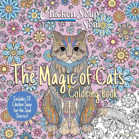 Chicken Soup for the Soul: The Magic of Cats Coloring Book - Amy Newmark [KSIĄŻKA]