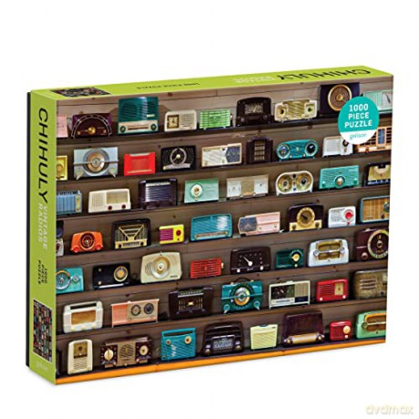 Chihuly Vintage Radios 1000 Piece Puzzle - Galison [PUZZLE]