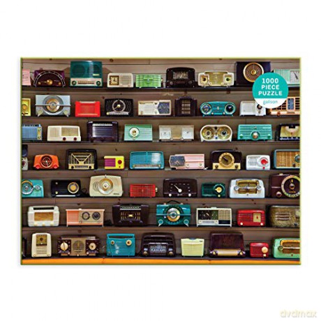 Chihuly Vintage Radios 1000 Piece Puzzle - Galison [PUZZLE]