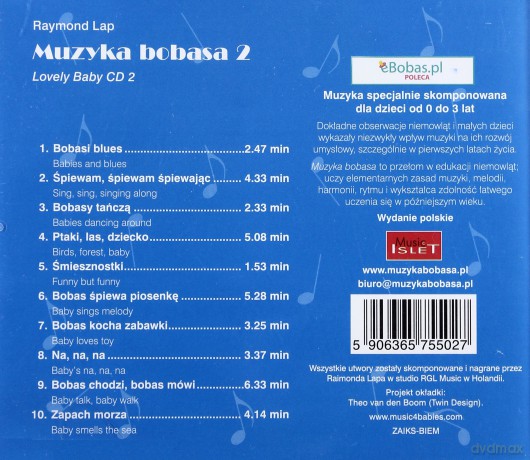 Muzyka bobasa 2 [CD]