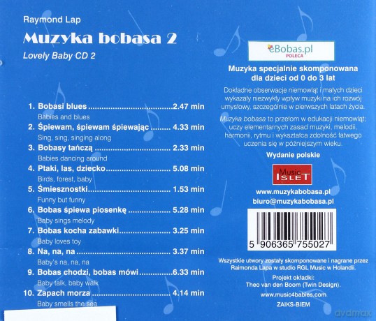 Muzyka bobasa 2 [CD]