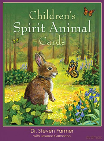 Children's Spirit Animal Cards: 24-cards and 92-page guidebook set - Farmer [KSIĄŻKA]