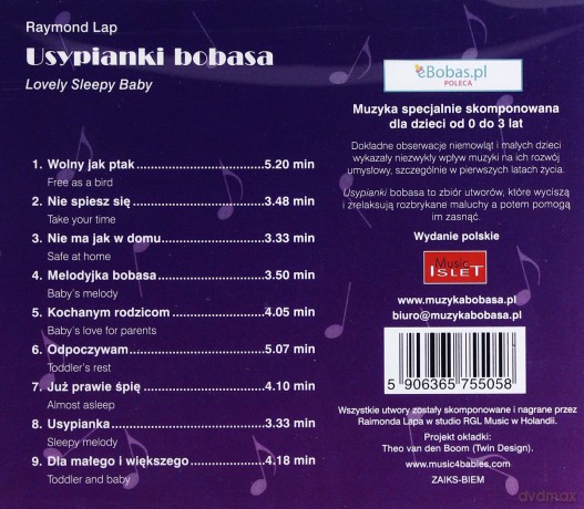 Usypianki bobasa [CD]
