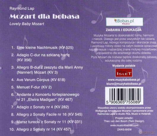 Mozart dla Bobasa [CD]
