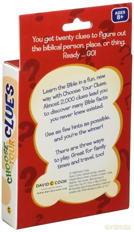 Choose Your Clues: A Bible Guessing Game - David C Cook [KSIĄŻKA]
