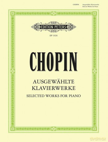 Chopin: Album of 32 Selected Pieces (Piano Solo) (EP1926) - Frederic Chopin [KSIĄŻKA]