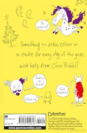 Chris Riddell's Doodle-a-Day: Something to Draw, Colour In or Doodle - For Every Day of the Year! - Chris Riddell [KSIĄŻKA]