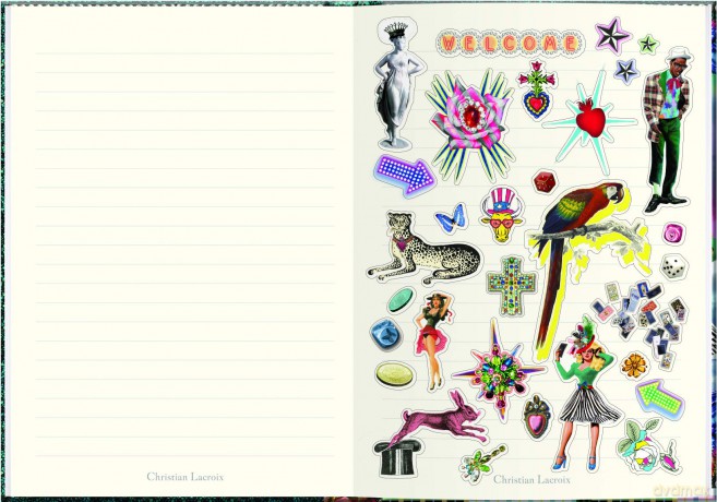 Christian Lacroix Fete Vos Jeux! B5 10 X 7 Hardcover Journal - Christian Lacroix [KALENDARZ]