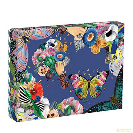 Christian Lacroix Heritage Collection Frivolités Set of 2 Shaped Puzzle Set - Galison [PUZZLE]