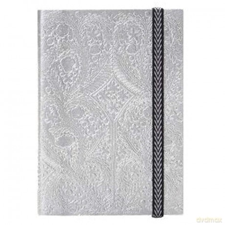 Christian Lacroix Silver A5 8 X 6 Paseo Notebook - Christian Lacroix [KALENDARZ]