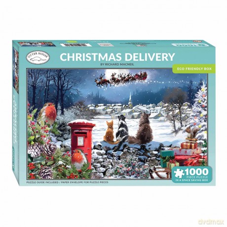 Christmas Delivery 1000 Piece Jigsaw [KSIĄŻKA]