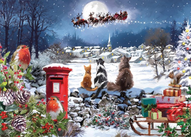 Christmas Delivery 1000 Piece Jigsaw [KSIĄŻKA]
