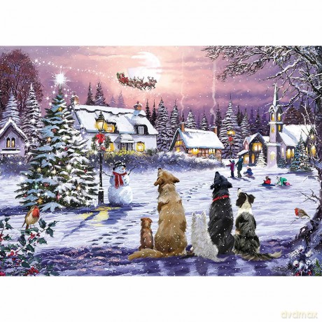 Christmas Eve 1000 Piece Jigsaw [PUZZLE]