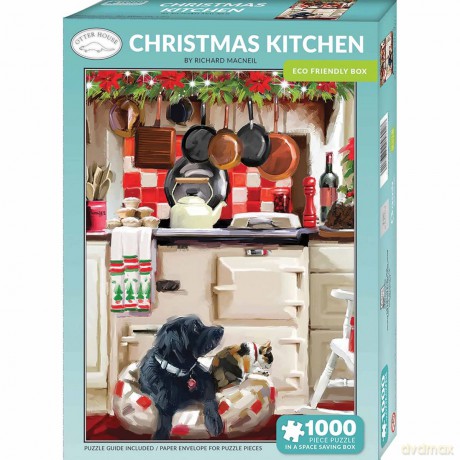 Christmas Kitchen 1000 Piece Jigsaw [PUZZLE]
