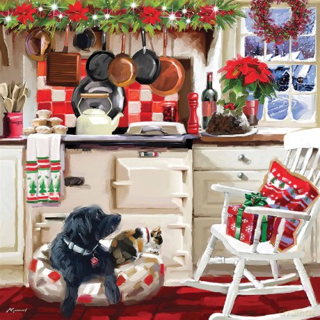 Christmas Kitchen 1000 Piece Jigsaw [PUZZLE]