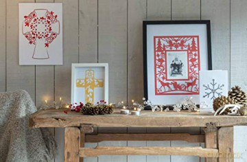 Christmas Papercraft: Festive projects to cut out and create - Patricia Moffett [KSIĄŻKA]