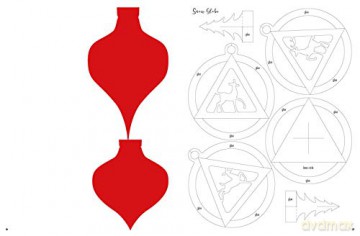 Christmas Papercraft: Festive projects to cut out and create - Patricia Moffett [KSIĄŻKA]
