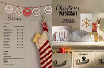 Christmas Papercraft: Festive projects to cut out and create - Patricia Moffett [KSIĄŻKA]