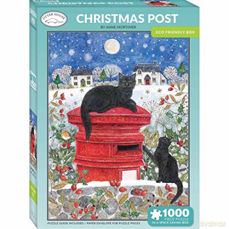 Christmas Post 1000 Piece Jigsaw [KSIĄŻKA]
