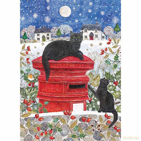 Christmas Post 1000 Piece Jigsaw [KSIĄŻKA]
