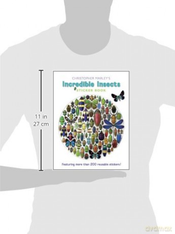 Christopher Marley's Incredible Insects Sticker Book - Christopher Marley [KSIĄŻKA]