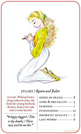 Chronicle Books 47901641 Shakespearean Deaths - Chris Riddell [KSIĄŻKA]