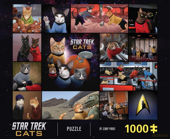 Chronicle Books 9781797212227 Star Trek Puzzle - Chronicle Books [PUZZLE]